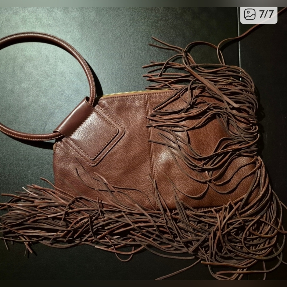HOBO Stevie Fringed Shoulder Bag - Picture 9 of 11